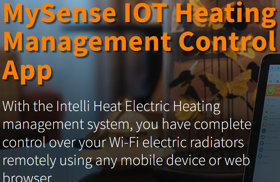 MySense IoT Heating Management App